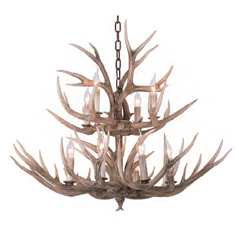 Bethel International 12 Light Antler Pendant Model: YA03