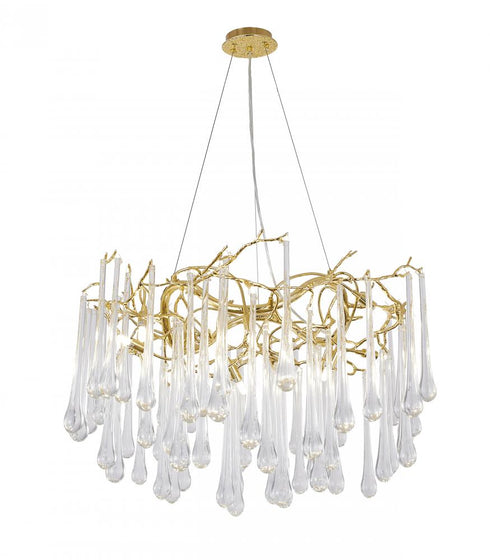 Bethel International 12 Light Chandelier Model: CN22C31G