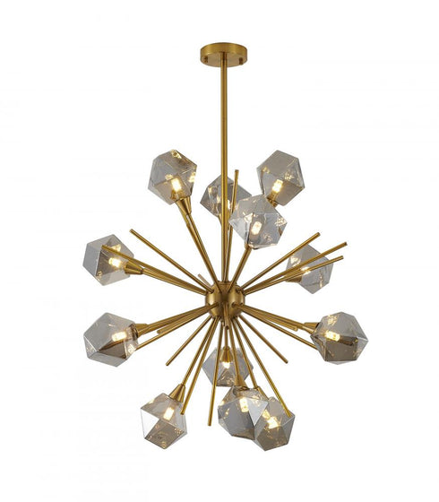 Bethel International 12 Light Chandelier Model: DU172C33G