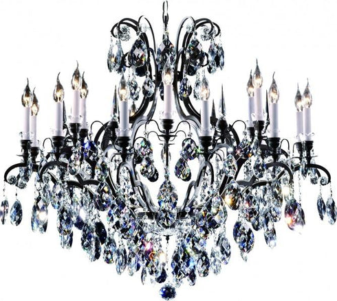 Bethel International 19 Light Chandelier Model: MD8092-19SBLK