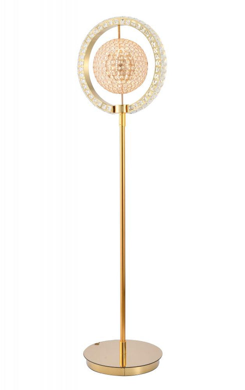 Bethel International 2 Light LED Floor Lamp Model: 6430F-G