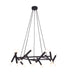 Bethel International 20 Light Ceiling Fixture Model: TM02BLK