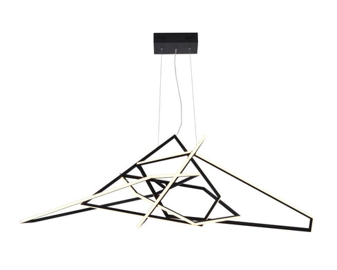Bethel International 25 Light LED Chandelier Model: FIT33C66BK