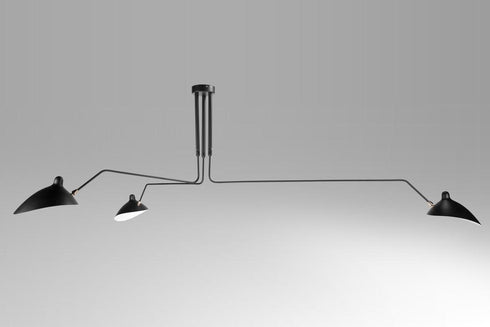 Bethel International 3 Light Flush Mount Model: BEL16