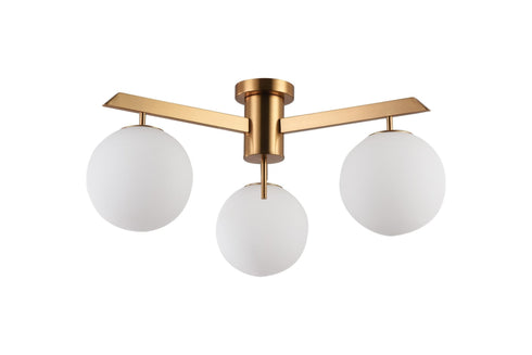 Bethel International 3 Light Flushmounts Model: DU100G