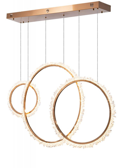 Bethel International 3 Light LED Chandelier Model: GL303C31G