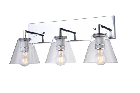 Bethel International 3 Light Wall Sconce Model: DU150W20CH