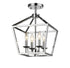 Bethel International 4 Light Ceiling Fixture Model: YS6217-4SF