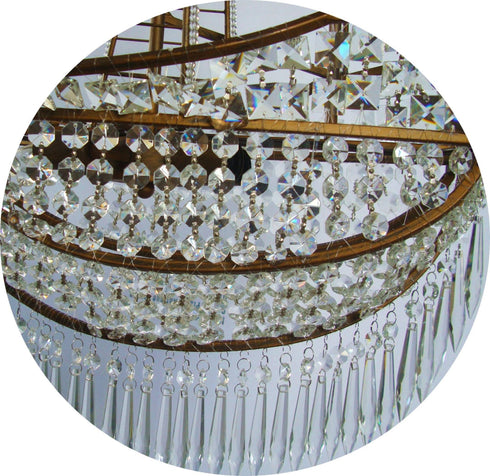 Bethel International 4 Light Chandelier Model: KO-59M
