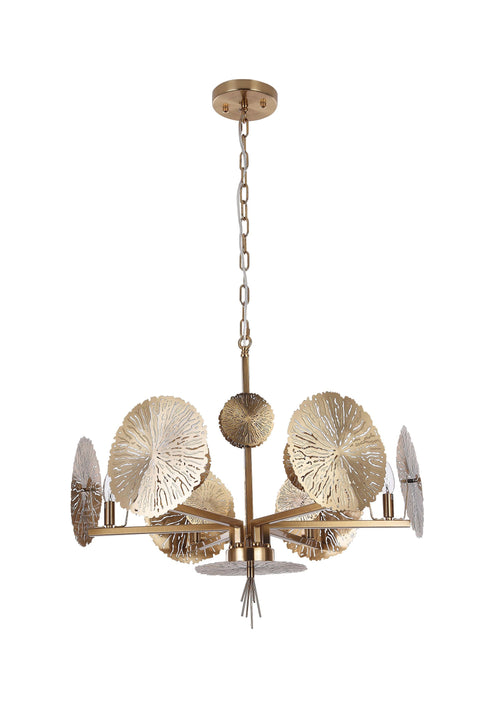 Bethel International 6 Light Ceiling Fixture Model: ZL19