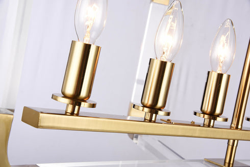 Bethel International 6 Light Ceiling Fixture Model: ZL23C35CO