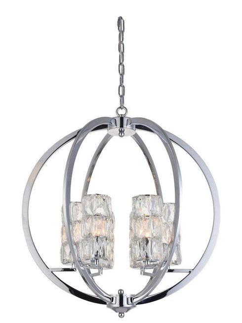 Bethel International 6 Light Chandelier Model: LA14