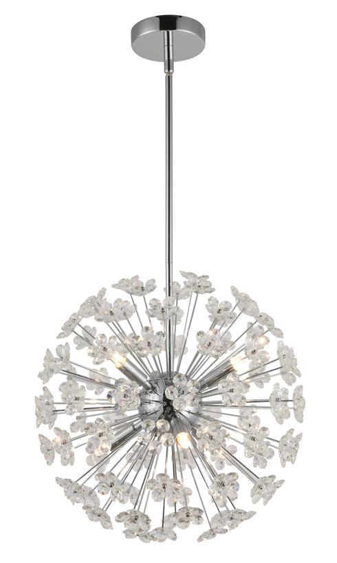 Bethel International 6 Light Chandelier Model: ZP191C16CH