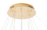 Bethel International 6 Light LED Chandelier Model: TR35GD