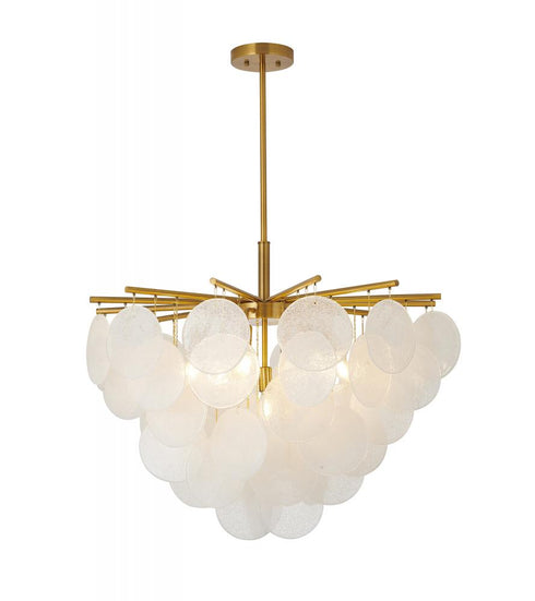 Bethel International 7 Light Semi Flush Mount Model: TD31C30AB