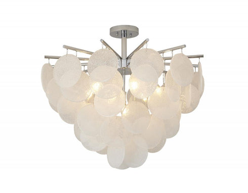 Bethel International 7 Light Semi Flush Mount Model: TD31C30CH