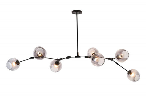 Bethel International 7 Light Chandelier Model: DLS58C70B
