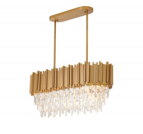 Bethel International 7 Light Chandelier Model: MU109C36BR