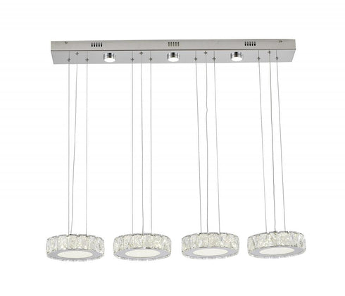 Bethel International 7 Light LED Island Lighting Model: FT15-4