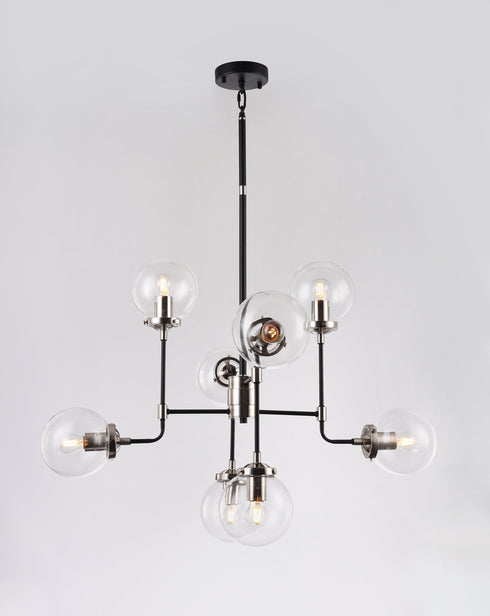 Bethel International 8 Light Ceiling Fixture Model: DU93