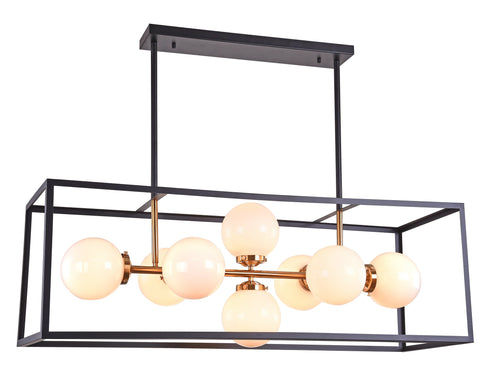 Bethel International 8 Light Ceiling Fixture Model: DU160C42G