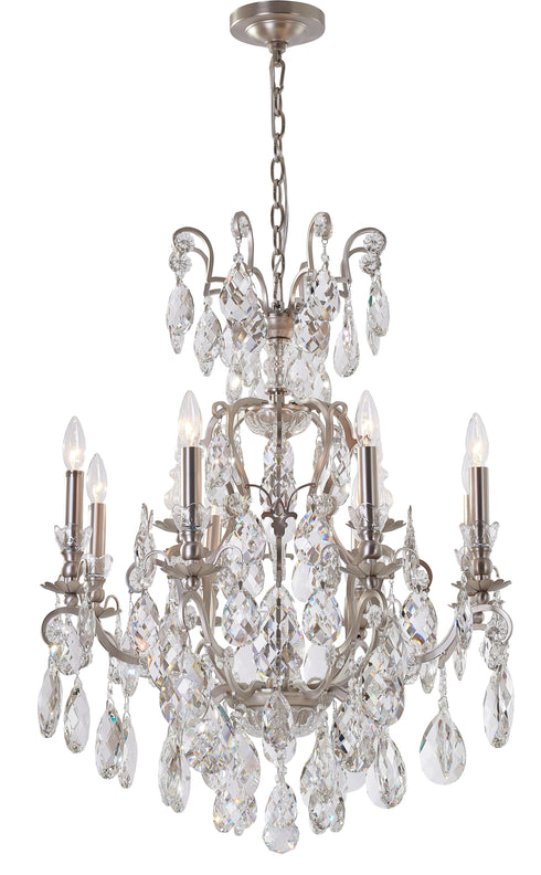 Bethel International 8 Light Chandelier Model: BET79PEW