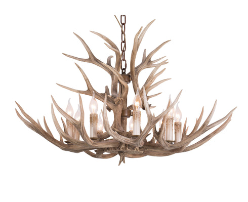 Bethel International 9 Light Antler Pendant Model: YA02