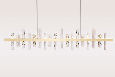 Bethel International 1 Light LED Chandelier Model: MAT01C47G