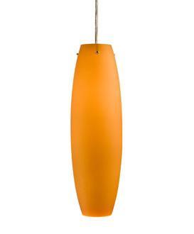 Blown Glass Amber Shade Mini Pendant