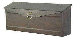 Bristol Horizontal Cast Aluminum Mailbox