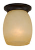 C0026 Vaxcel Ceiling Light 5" Oil Burnished Bronze