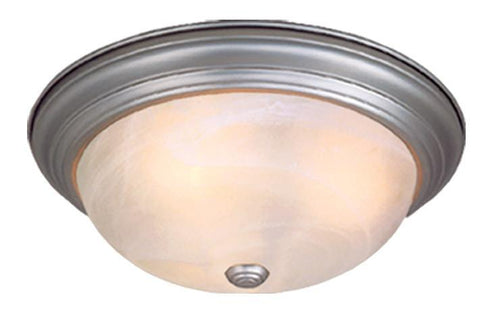 CC25113BN Vaxcel Saturn 13" Flush Mount Brushed Nickel