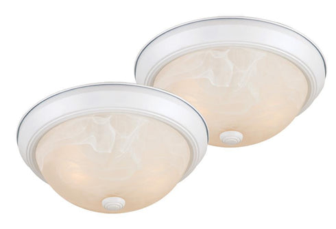 CC45311W Vaxcel Twin Pack 11" Flush Mounts White