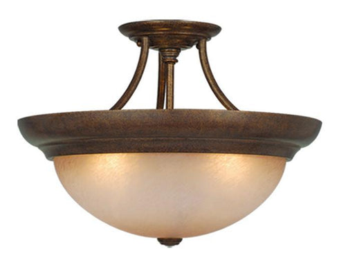 CF38217RBZ Vaxcel Semi-Flush Mount 17" Royal Bronze