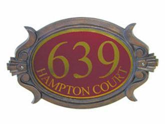 Chelsea Address Plate