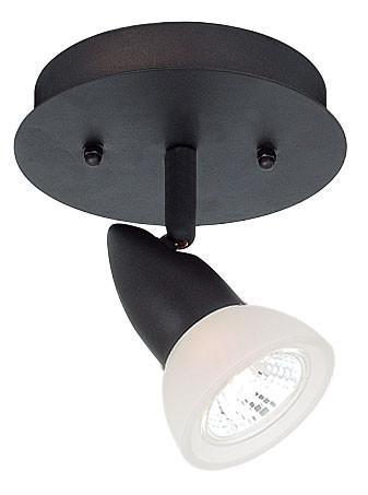 CK44-1-117 Single Light Dark Chocolate Halogen Track Ceiling Fixture