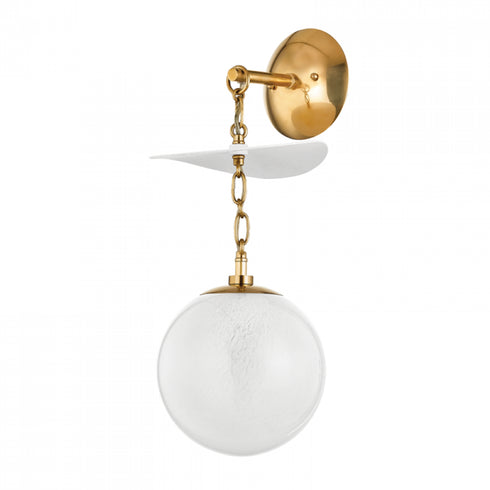 Corbett 1 Light Sconce Model: 419-01-VB/GSW