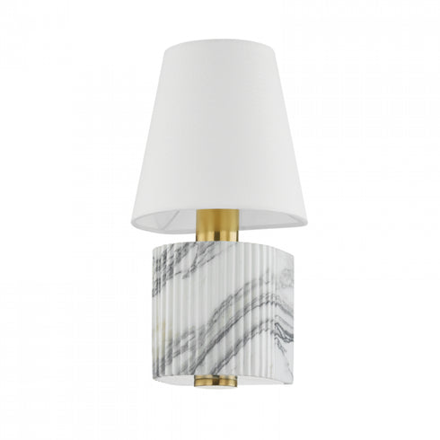 Corbett 1 Light Sconce Model: 426-16-VB/WM