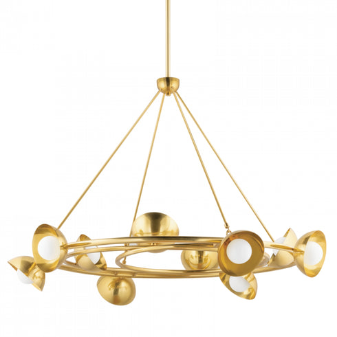 Corbett 10 Light Chandelier Model: 403-10-VB