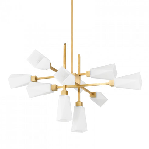 Corbett 10 Light Chandelier Model: 441-46-VB