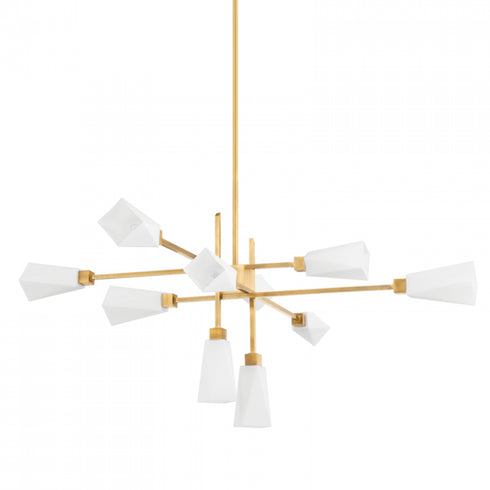 Corbett 10 Light Chandelier Model: 441-63-VB