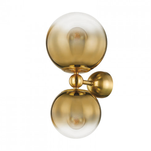 Corbett 2 Light Sconce Model: 427-02-VPB