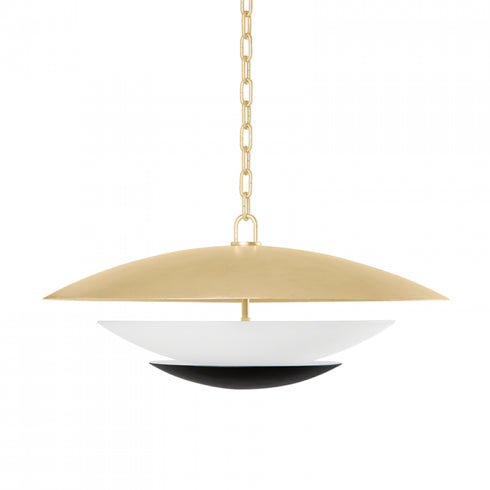 Corbett 4 Light Pendant Model: 413-26-VGL/SBK