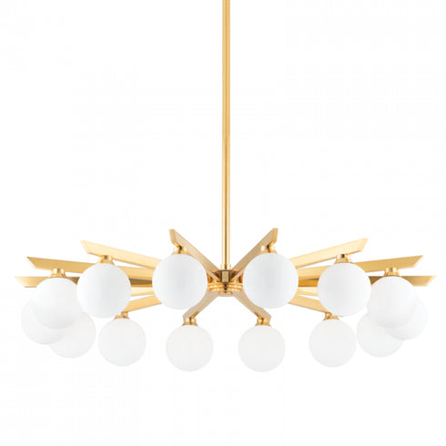 Corbett Astra 14 Light Chandelier Model: 402-14-VB