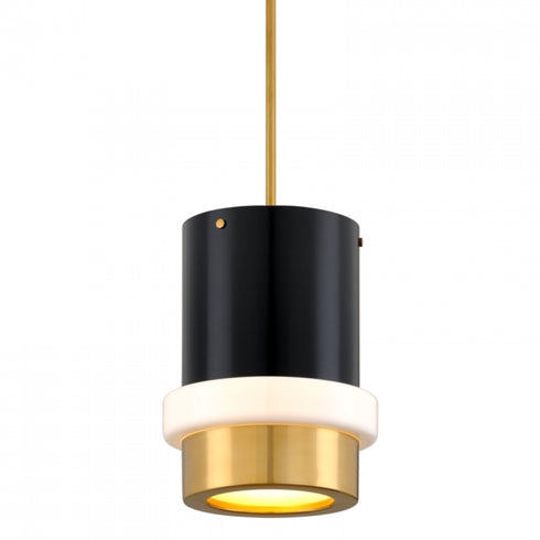 Corbett Beckenham 1 Light Pendant Model: 299-42-VPB/SBK