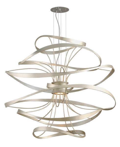Corbett Calligraphy 2 Light Pendant Model: 213-44-SL/SS