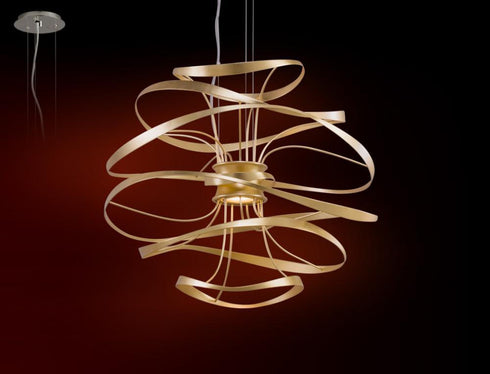 Corbett Calligraphy 2 Light Pendant Model: 216-41-GL/SS