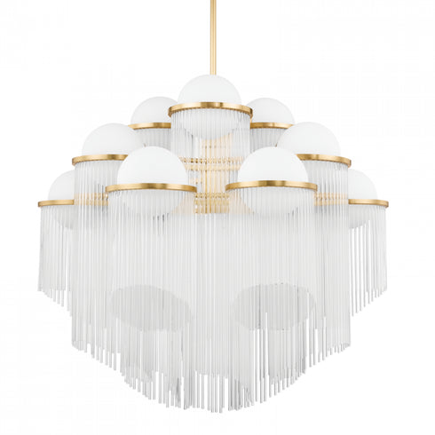 Corbett Celestial 12 Light Chandelier Model: 398-38-AGB
