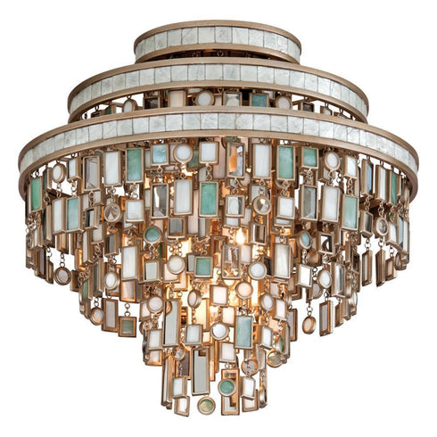 Corbett Dolcetti 3 Light Semi Flush Model: 142-33-CPL