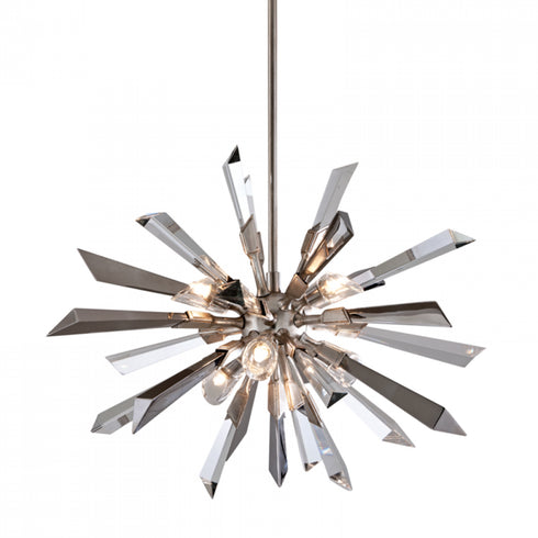Corbett Inertia 6 Light Pendant Model: 140-46-WSL